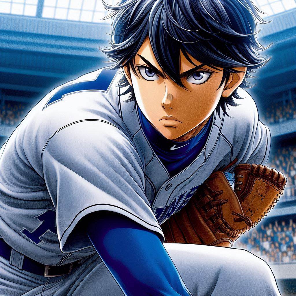 The realistic world of high school baseball! Where can I watch or read Ace of Diamond