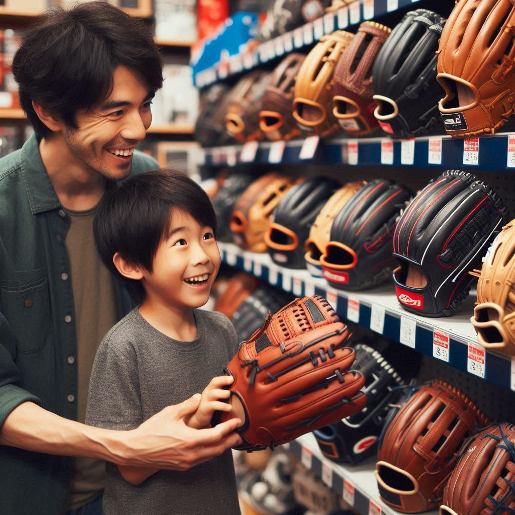 father_son_glove_shopping