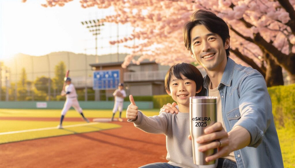 [Early Weather Information x Starbucks Sakura 2025] Spring Support Bible for Little League Dads