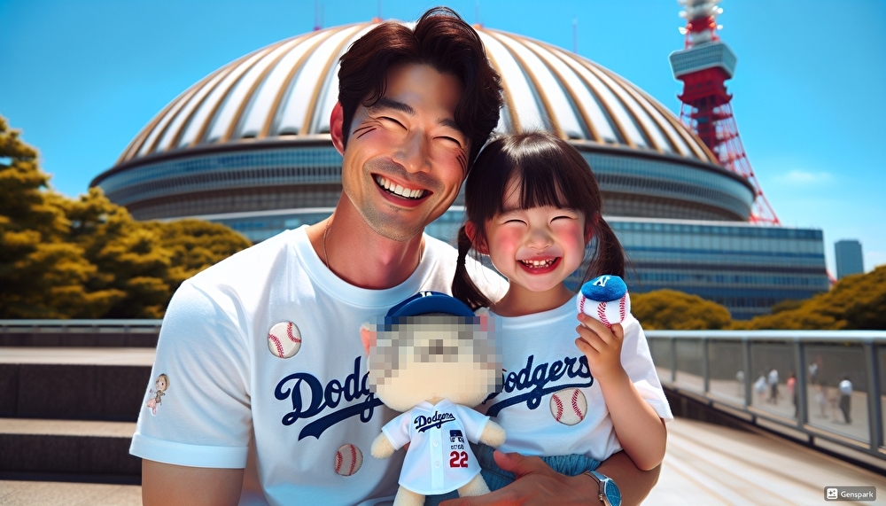 In_front_of_Tokyo_Dome_a_cheerful_scene_featuring-17394108822477