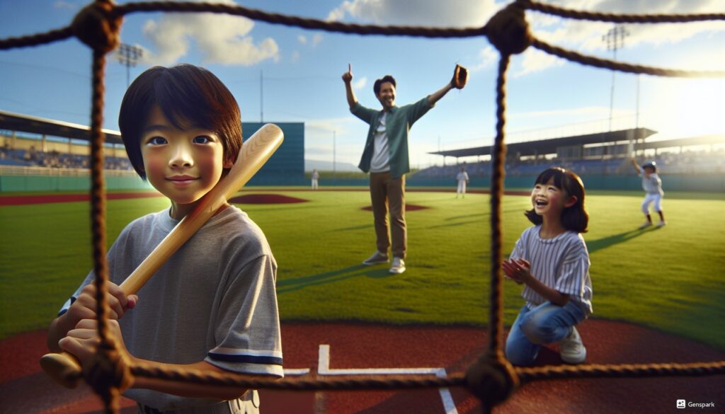 Let's Try! Time Travel Training Menu for Youth Baseball with Parents and Children