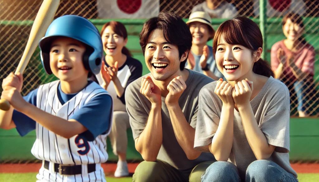 Riko Higashio's Son Family Bonds and Child's Growth in Youth Baseball (2)