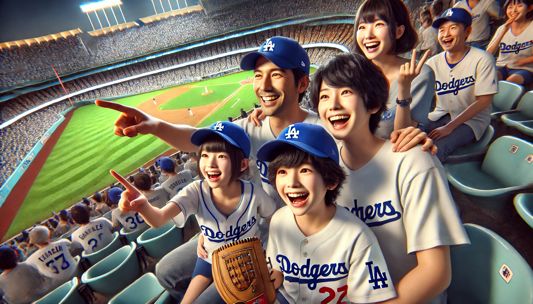 Cheer for the Dodgers & Shohei Ohtani with Your Family! (2)