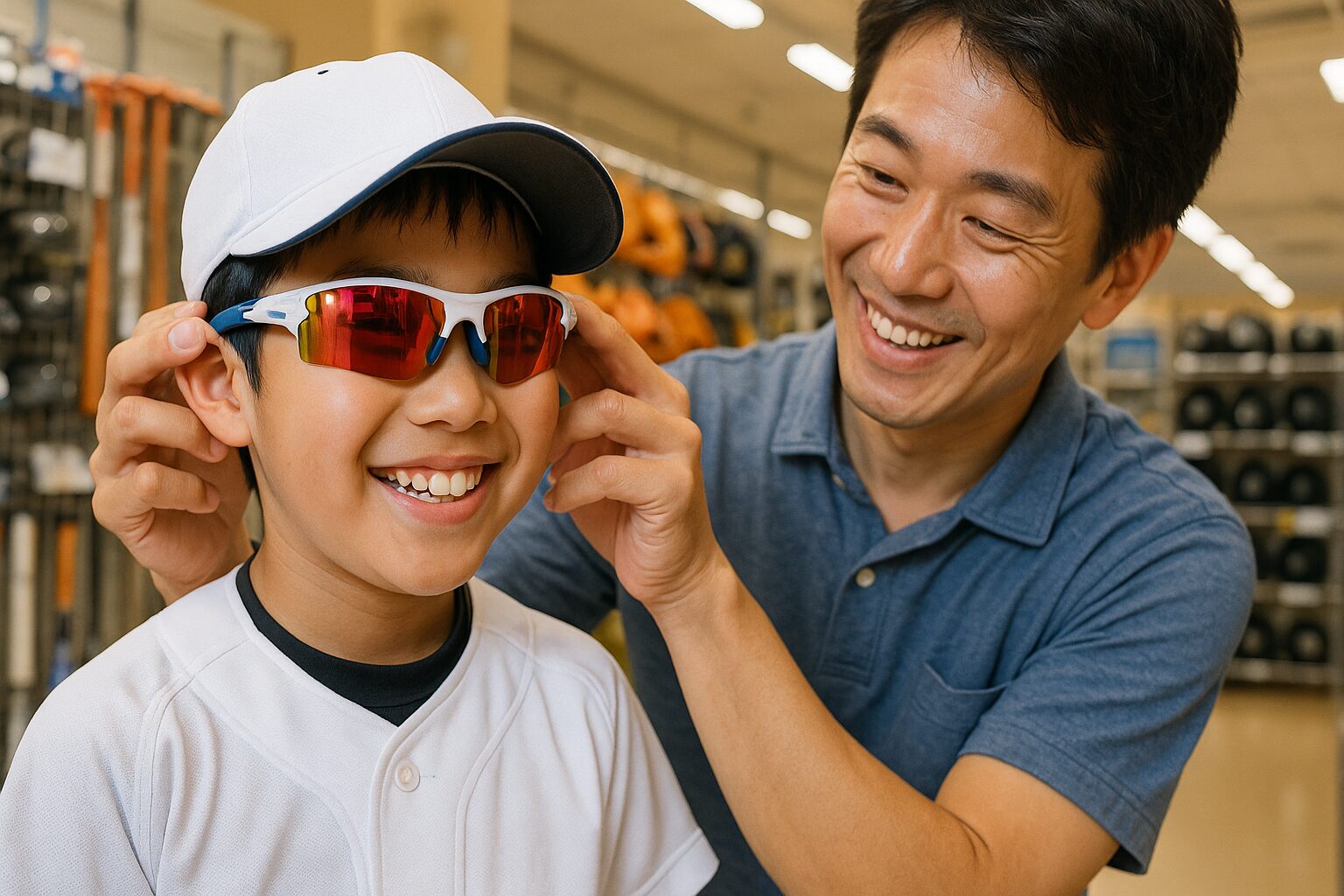 Youth Baseball Sunglasses are Essential! A Thorough Guide to Effects, How to Choose, and Parent-Child Selection (2)
