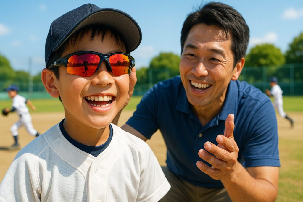 Youth Baseball Sunglasses are Essential! A Thorough Guide to Effects, How to Choose, and Parent-Child Selection (4)