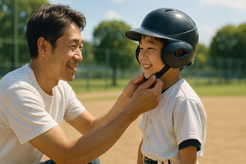 A Must-Read for Inexperienced Dads How to Choose a Youth Baseball Helmet - The SG Mark and 3-Year Lifespan That Protect Lives! (2)