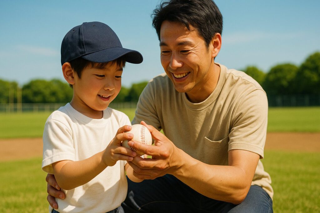 Learn from Shosei Togoh How to Safely Practice Dropping Balls in Youth Baseball for Parents and Kids.