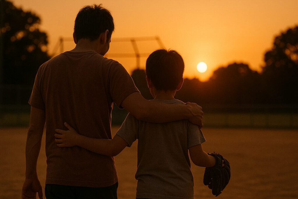 Learn from Shosei Togoh How to Safely Practice Dropping Balls in Youth Baseball for Parents and Kids. (3)