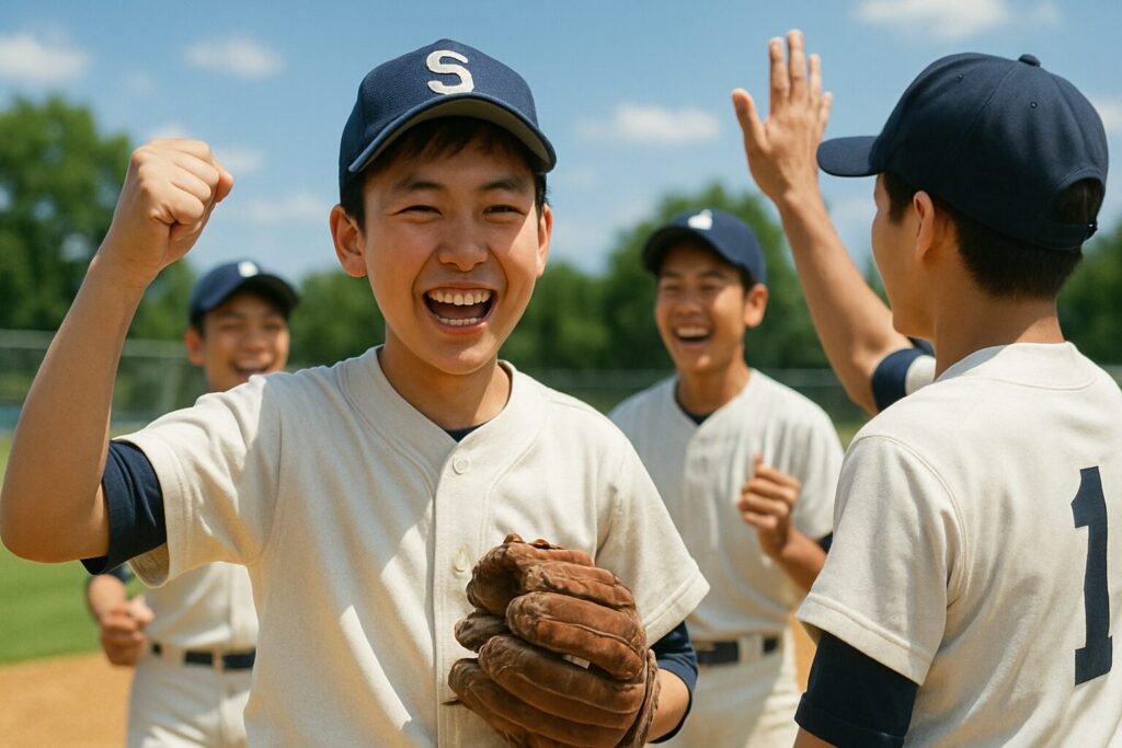Learn from Yuki Matsui! Youth Baseball Building an Unbreakable Mind to Shine in a Pinch3