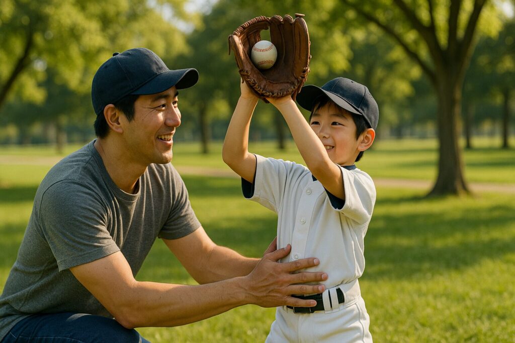 Learning from Yuki Okabayashi of the Chunichi Dragons A Revolution in Youth Baseball Outfield Defense! Parent-Child Practice Methods to Sharpen First-Step Speed and Ball Judgment. (2)