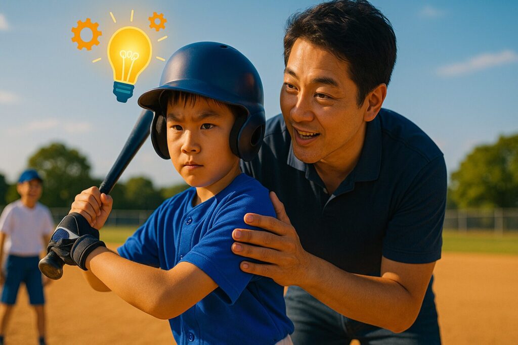 Programming Thinking Transforms Youth Baseball! Parent-Child Logic-Boosting Practices