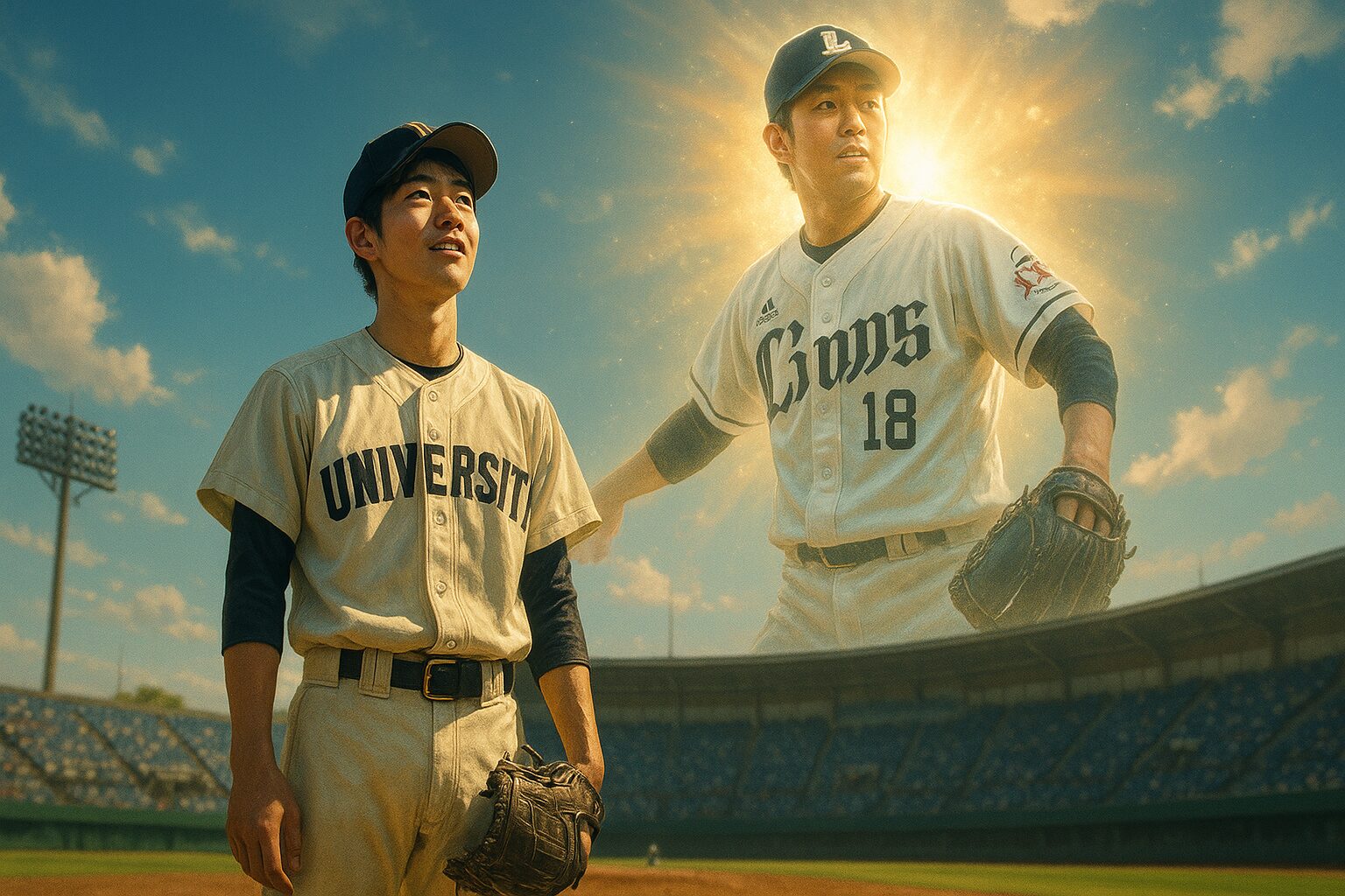 [Seibu Lions Natsuki Takeuchi] Grasping the Dream via University! 5 Tips to Shine as a Pro