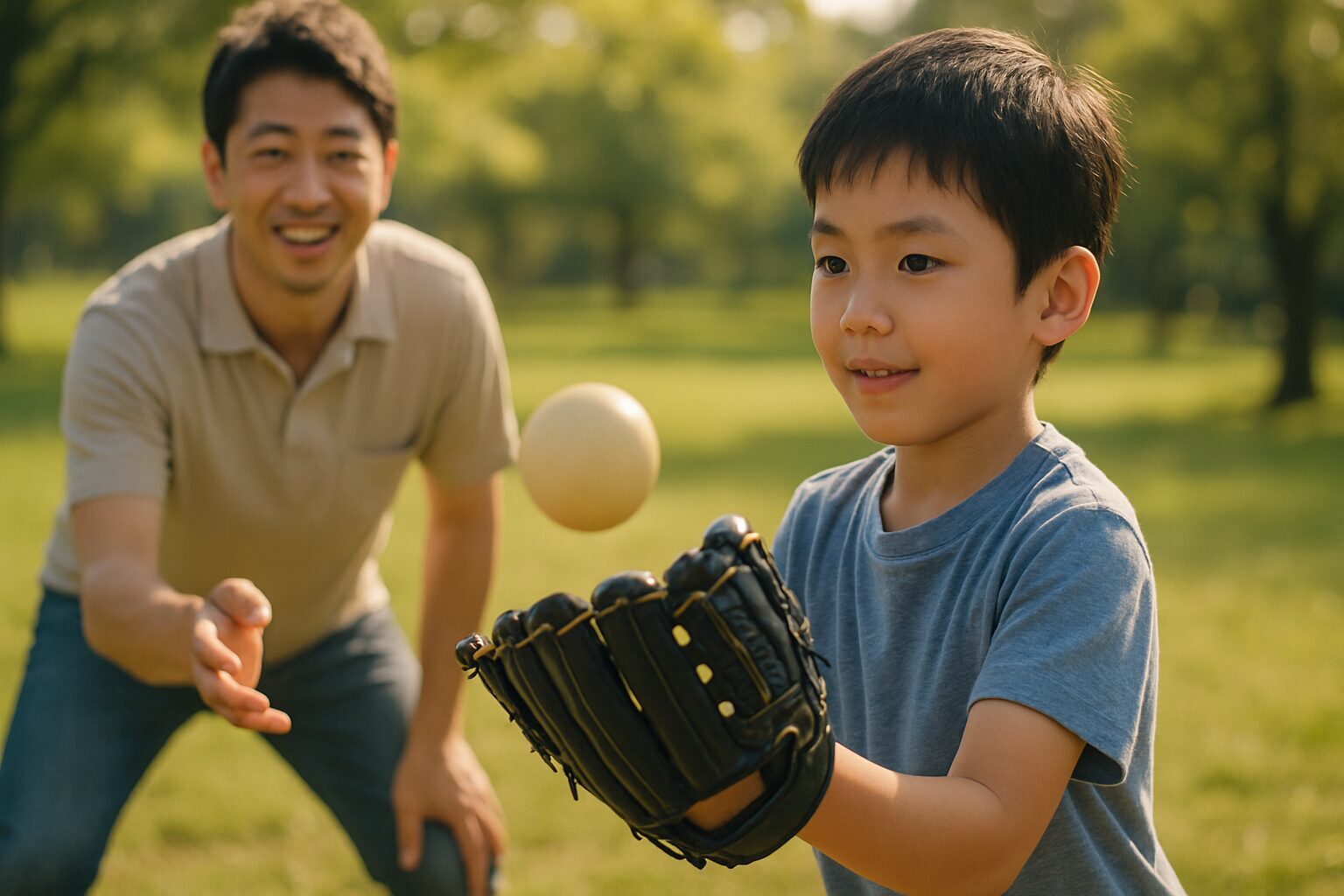 [Youth Baseball] Overcoming Fear of the Ball with Your Child! Gentle Practice Steps to Avoid Trauma (3)