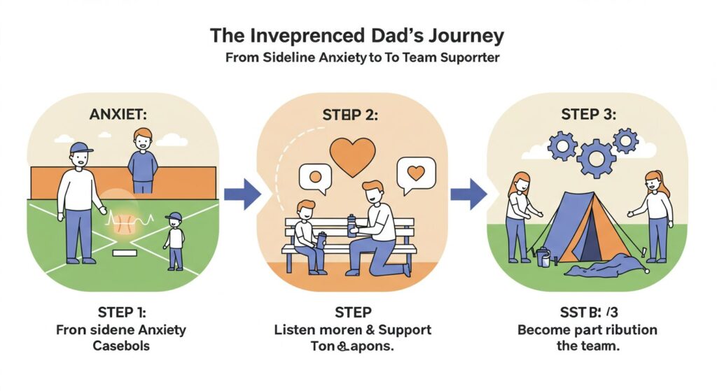 Father Coach Isn't Scary Anymore! Just 3 Mindsets for Inexperienced Dads to Shine in Youth Baseball. (4)