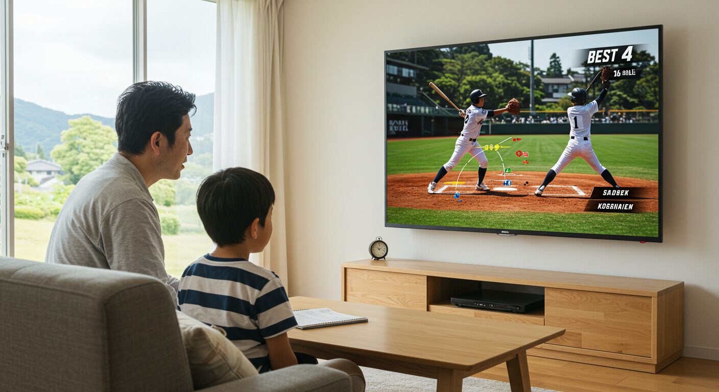 A Thorough Analysis of the 2025 Summer Koshien Best 4's Tactics! A Winning Formula for Youth Baseball You Can Use From Tomorrow.