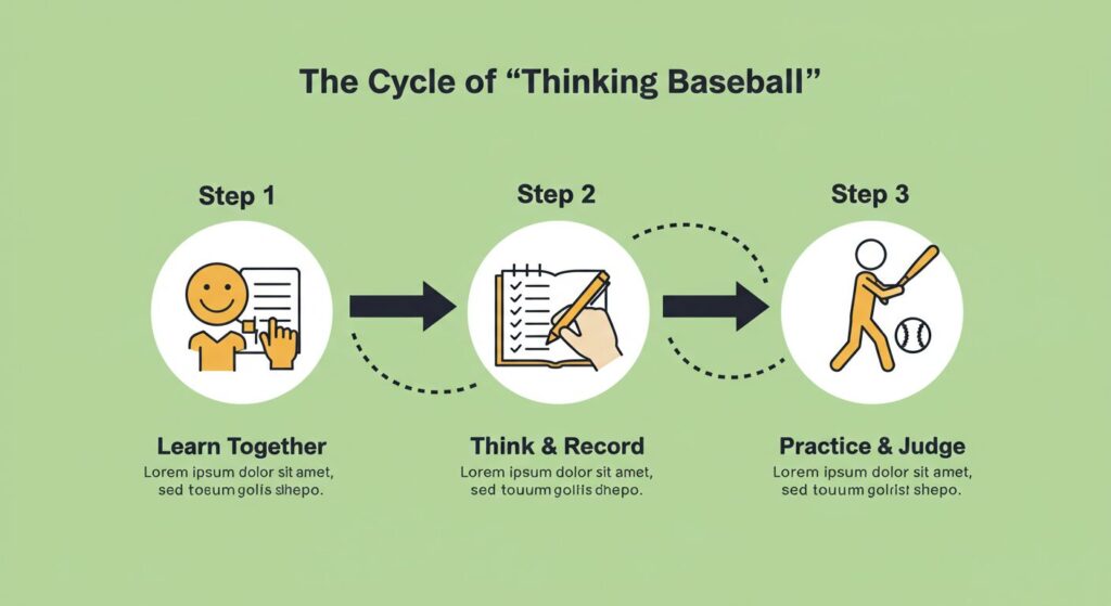 Learning from Okinawa Shogaku's Koshien Victory How to Develop Thinking Baseball - Three Cognitive Drills for Dads with No Baseball Experience to Start at Home Today. (4)