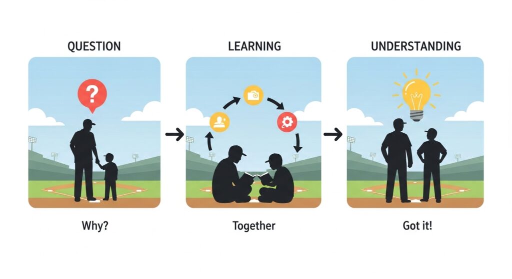 The World's Kindest Illustrated Guide to the Mysterious Youth Baseball Rules for Inexperienced Dads. (4)