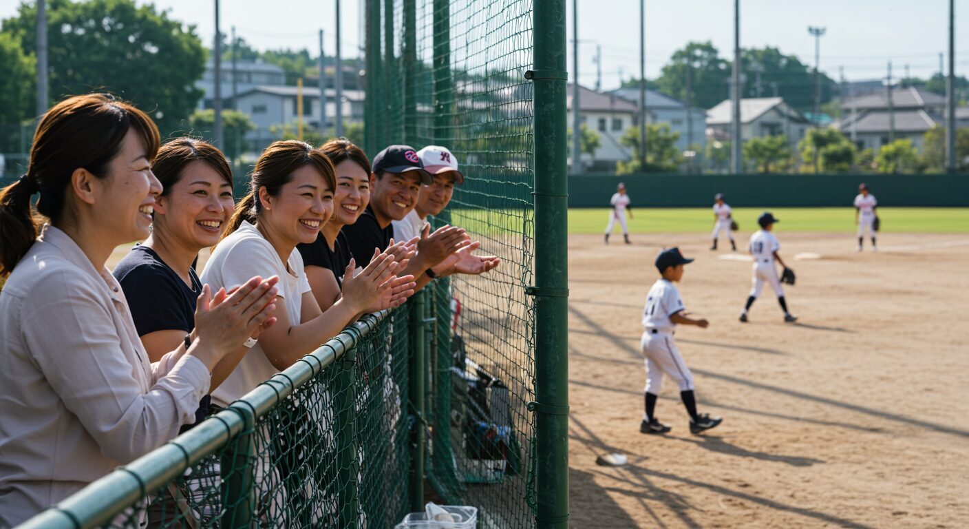 The players aren't the only stars! Learning from Koshien's Alps Stand The power of cheering and the role of parents in building the strongest team.