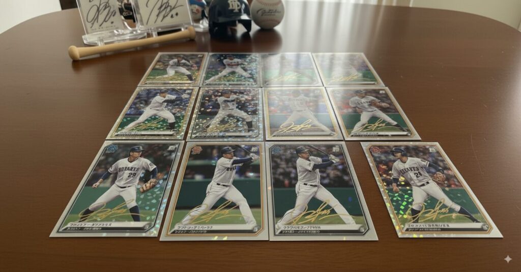 プロ野球チップス2025第2弾で封入されているスターカード（キラカード）の一覧
