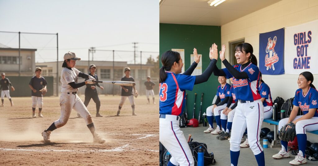 httpskukkapapa.comwhat-to-do-when-your-daughter-says-i-want-to-play-baseball-a-guide-to-choosing-a-team-and-parental-advice-for-girls-to-shine (3)