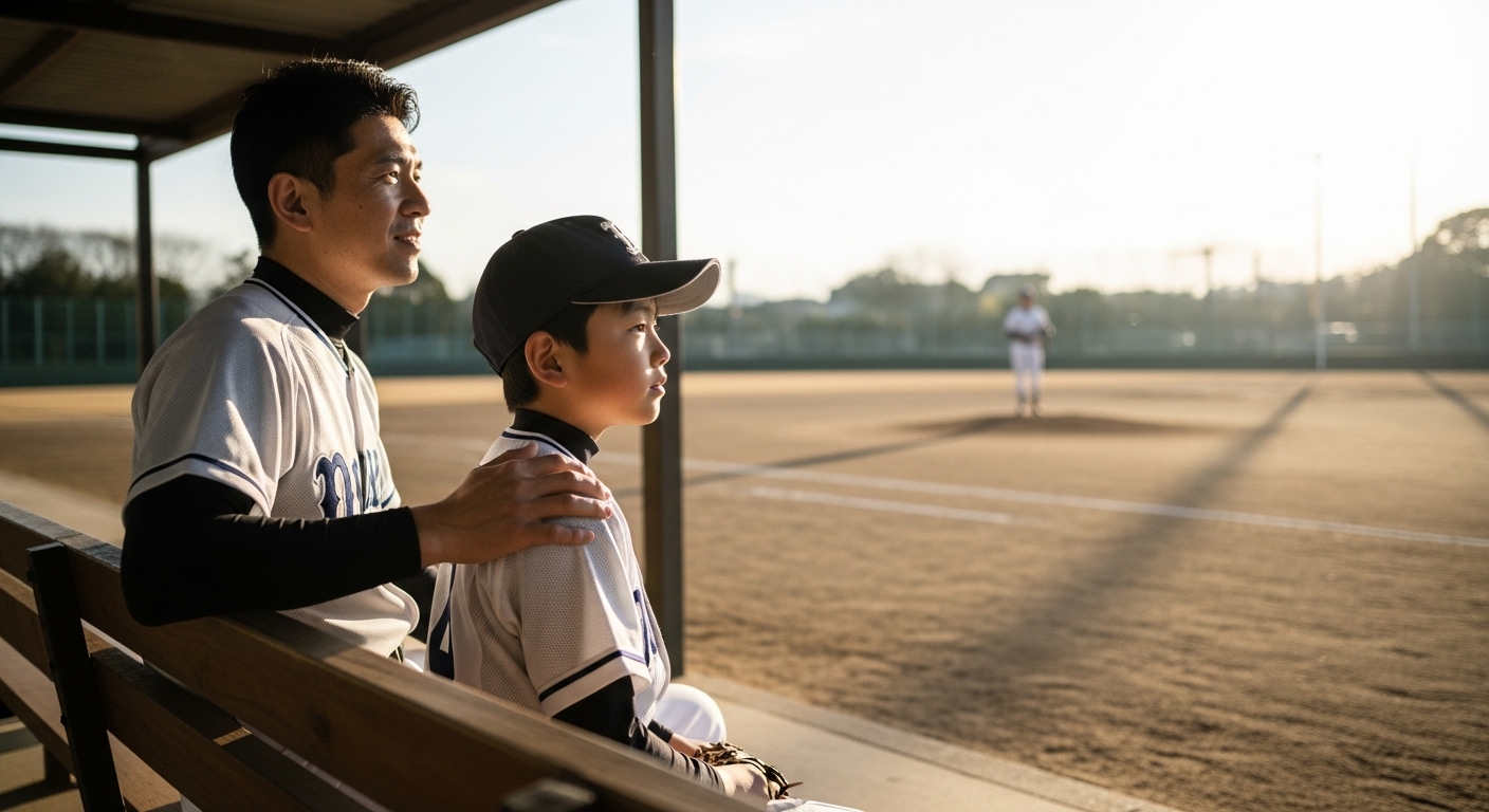 少年野球の補欠問題に悩む親子