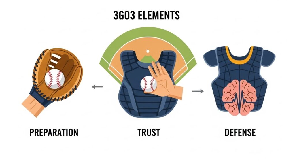 ゴールデングラブ賞級キャッチャーの3つの要素