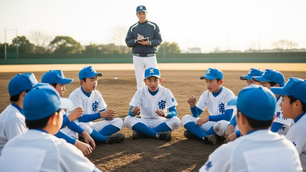 DeNAジュニアの討論型選考のイメージ