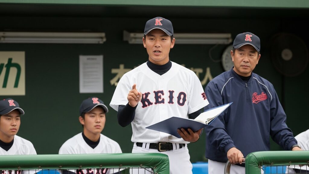チームを支える高校野球の学生コーチと選手たち
