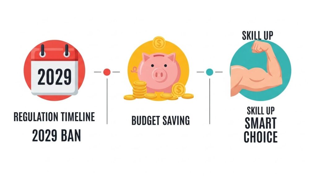 高反発バット規制の要点まとめインフォグラフィック(スケジュール、経済性、技術向上)