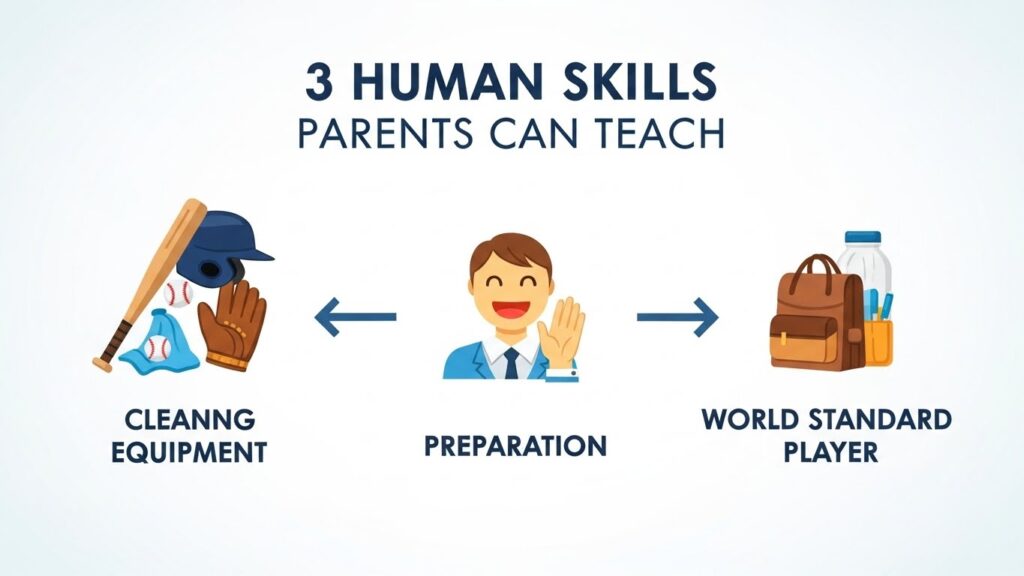 未経験パパが教えられる3つの人間力