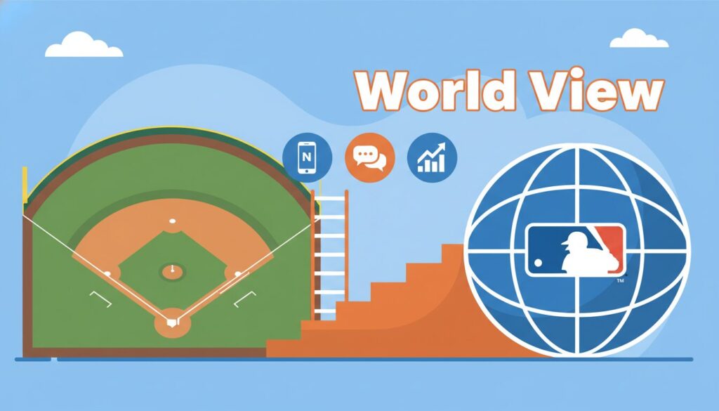 ニュースをきっかけに視座を世界へ広げるイメージ図(生成AIによるイメージ)