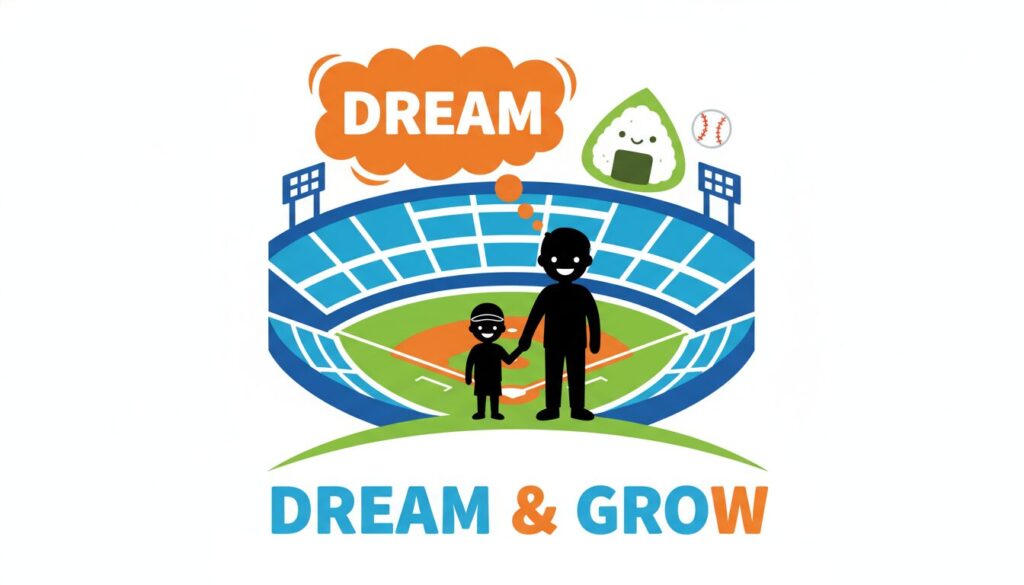 記事のまとめ:夢と成長(生成AIによるイメージ)