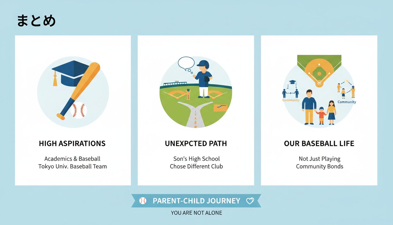 まとめの要点を整理したまとめイメージ (生成AIによるイメージ)