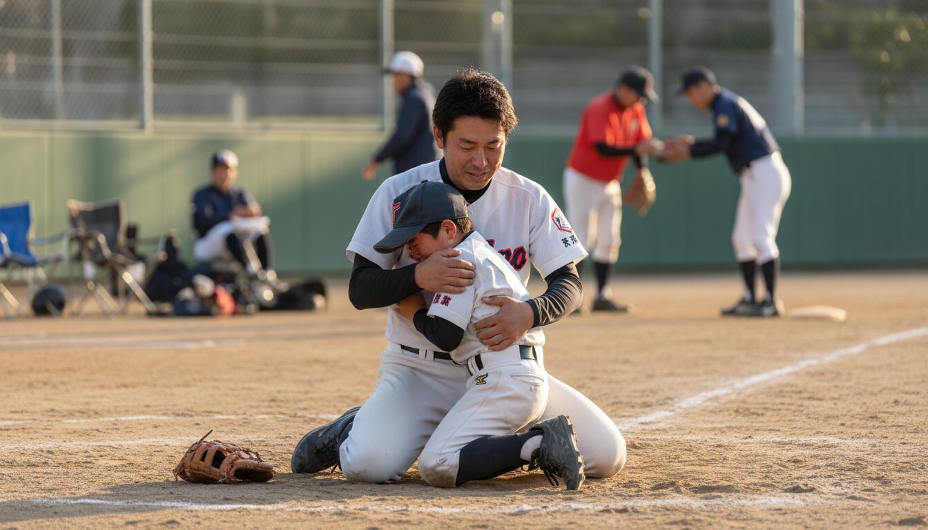 那須川天心の「涙」が教えてくれた、感情を爆発させる尊さを表現した本文前半のイメージ (生成AIによるイメージ)