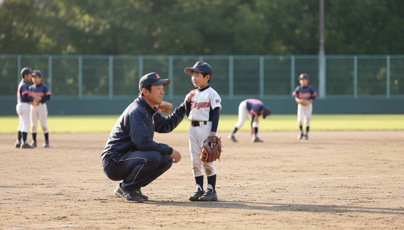 野球以外の選択肢も正解！子供の「非認知能力」を育む親の接し方を表現した本文中盤のイメージ (生成AIによるイメージ)