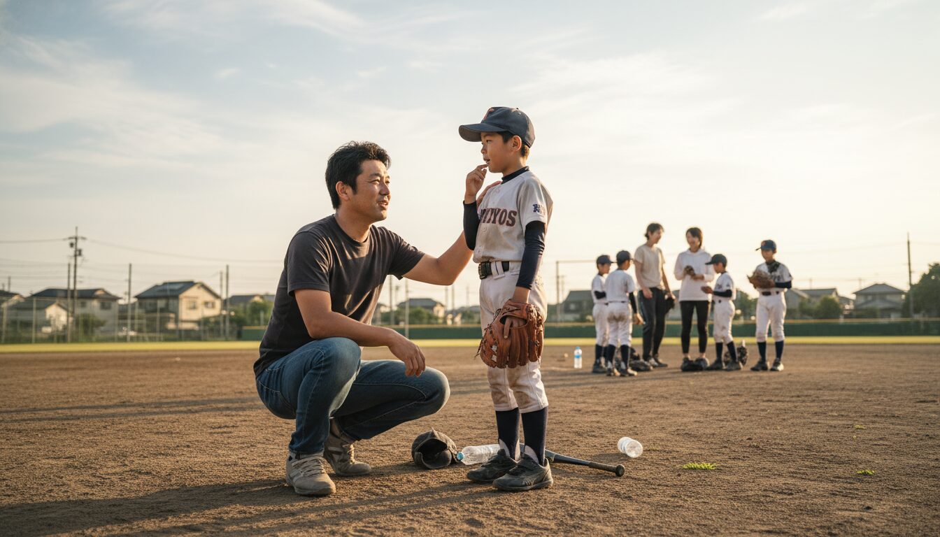 毒を吐く勇気:固定観念を捨てるための「未経験パパ」の視点を表現した本文中盤のイメージ (生成AIによるイメージ)