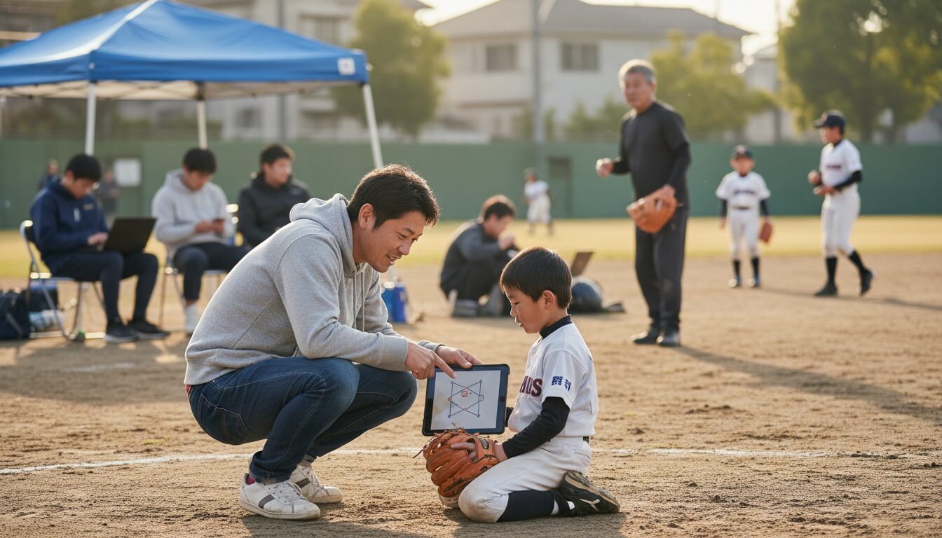 親が知っておくべき「持続可能なチーム」を見極める3つのチェックポイントを表現した本文中盤のイメージ (生成AIによるイメージ)