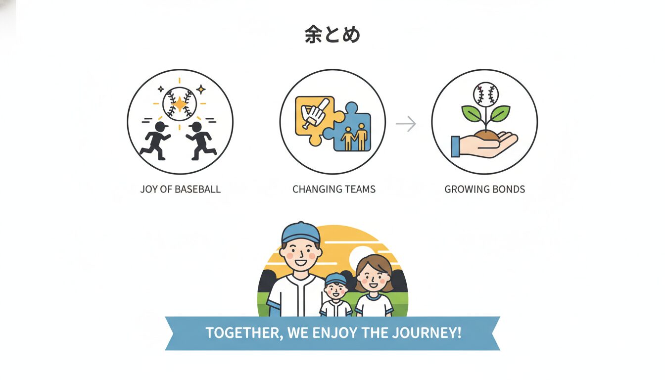 まとめの要点を整理したまとめイメージ (生成AIによるイメージ)