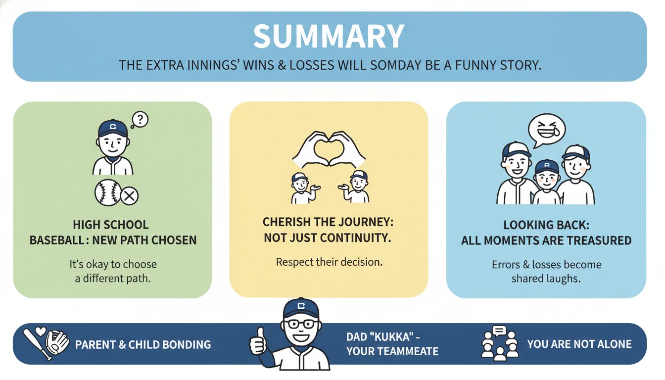 まとめの要点を整理したまとめイメージ (生成AIによるイメージ)