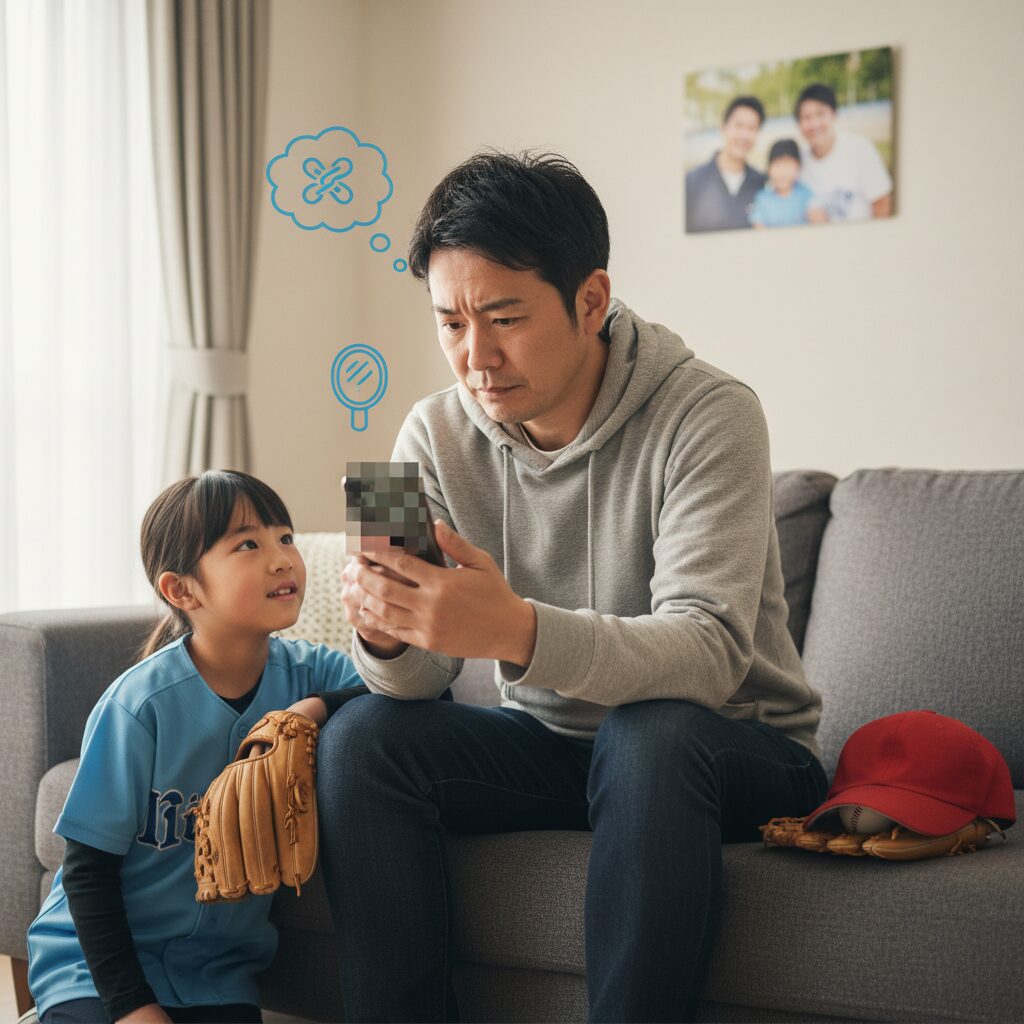ニュースの翻訳：名張少年野球団「初の女子主将」が意味するものを表現した本文前半のイメージ (生成AIによるイメージ)