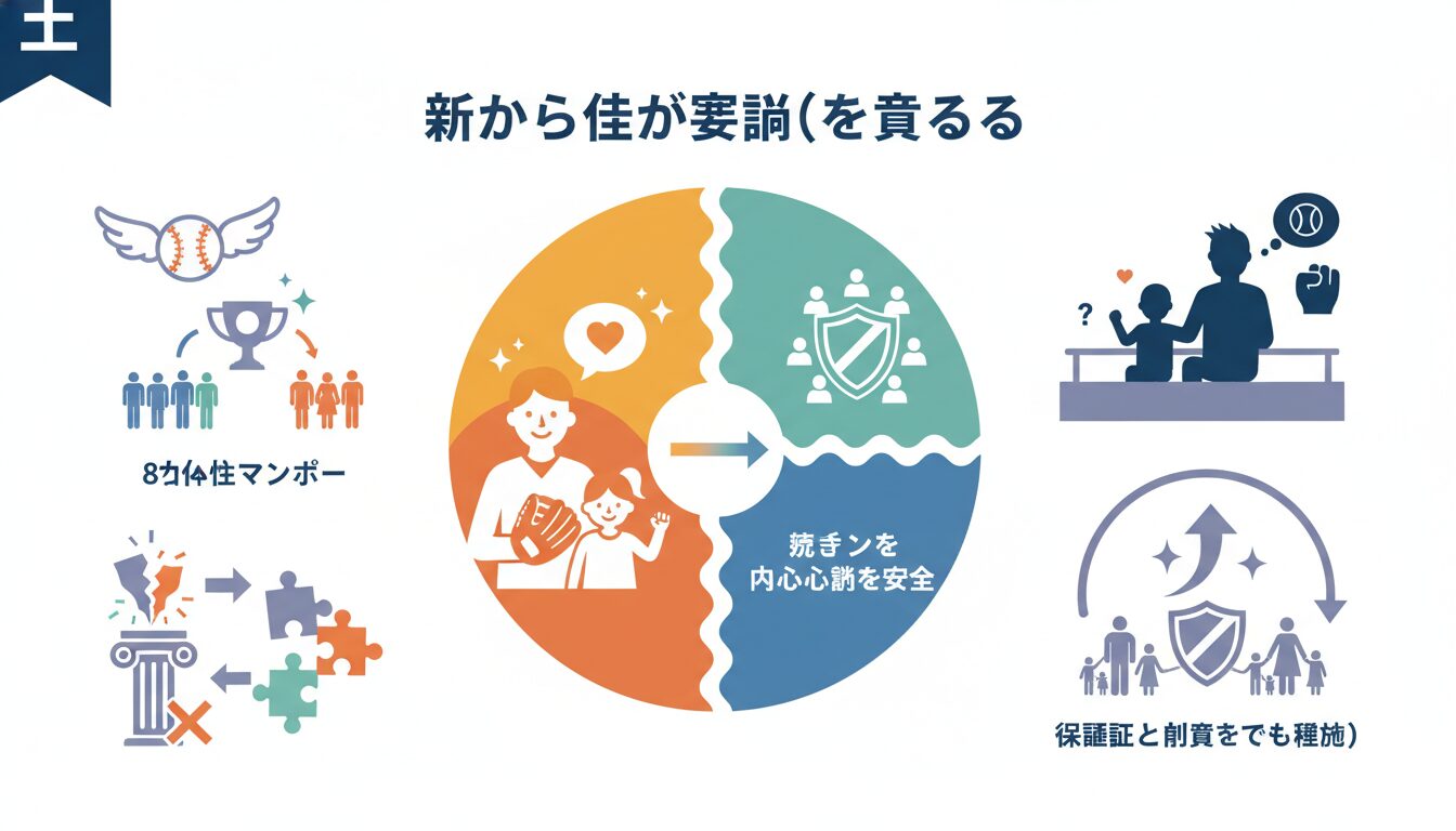 まとめの要点を整理したまとめイメージ (生成AIによるイメージ)