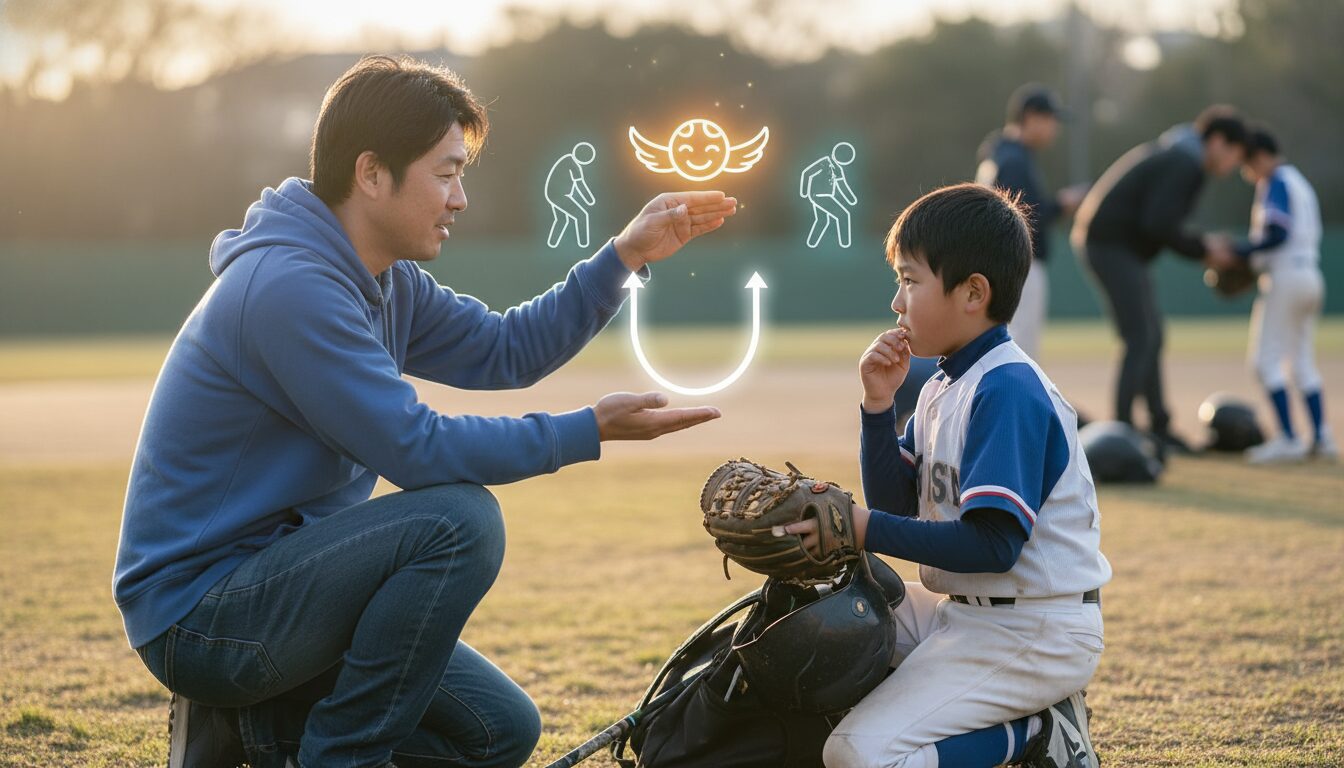 心理学で読み解く「声かけ」の正解：ヤーキーズ・ドットソンの法則を表現した本文中盤のイメージ (生成AIによるイメージ)