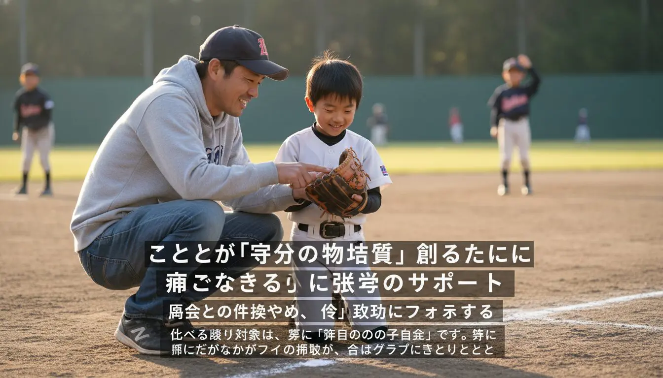 子どもが「自分の物語」を創るために親ができる引き算のサポートを表現した本文中盤のイメージ (生成AIによるイメージ)