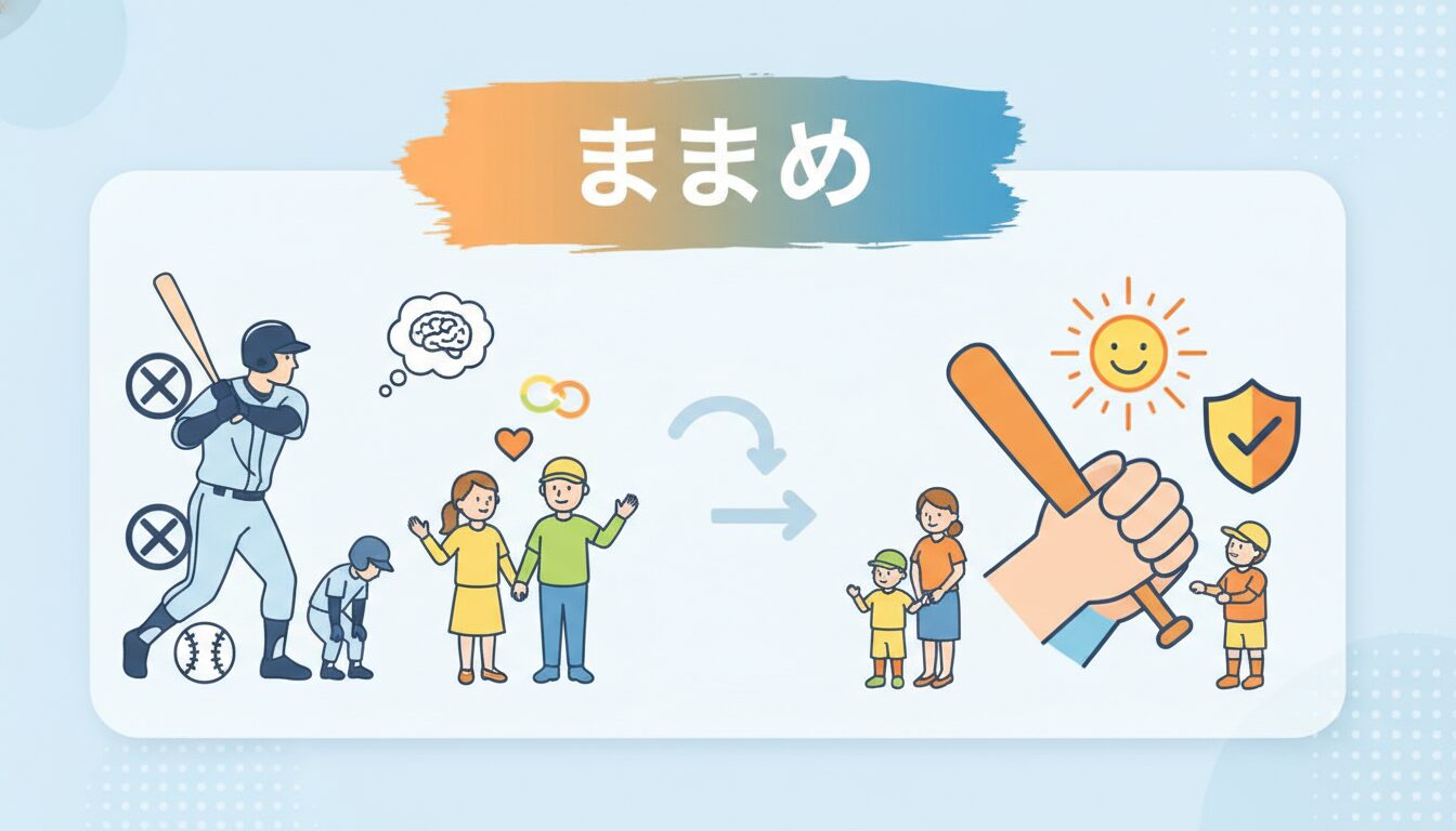 まとめの要点を整理したまとめイメージ (生成AIによるイメージ)