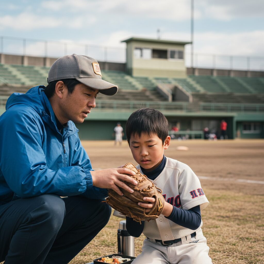 30年ぶりの富山開催!プロ野球の「地方遠征」が持つ特別な意味を表現した本文前半のイメージ (生成AIによるイメージ)
