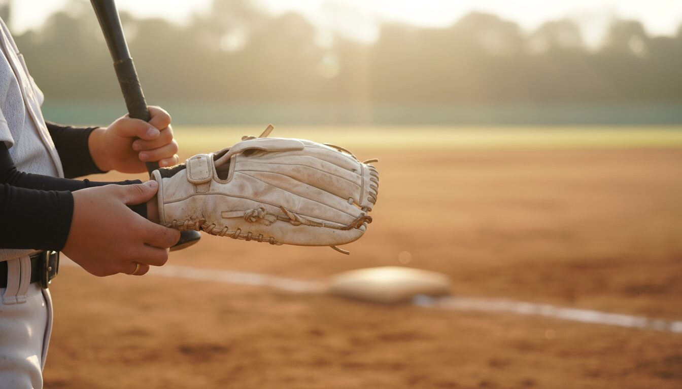 グラウンドの外が本番！少年野球の「地域見守り」から考える子供の社会性とチーム運営をイメージした親子の野球シーン (生成AIによるイメージ)