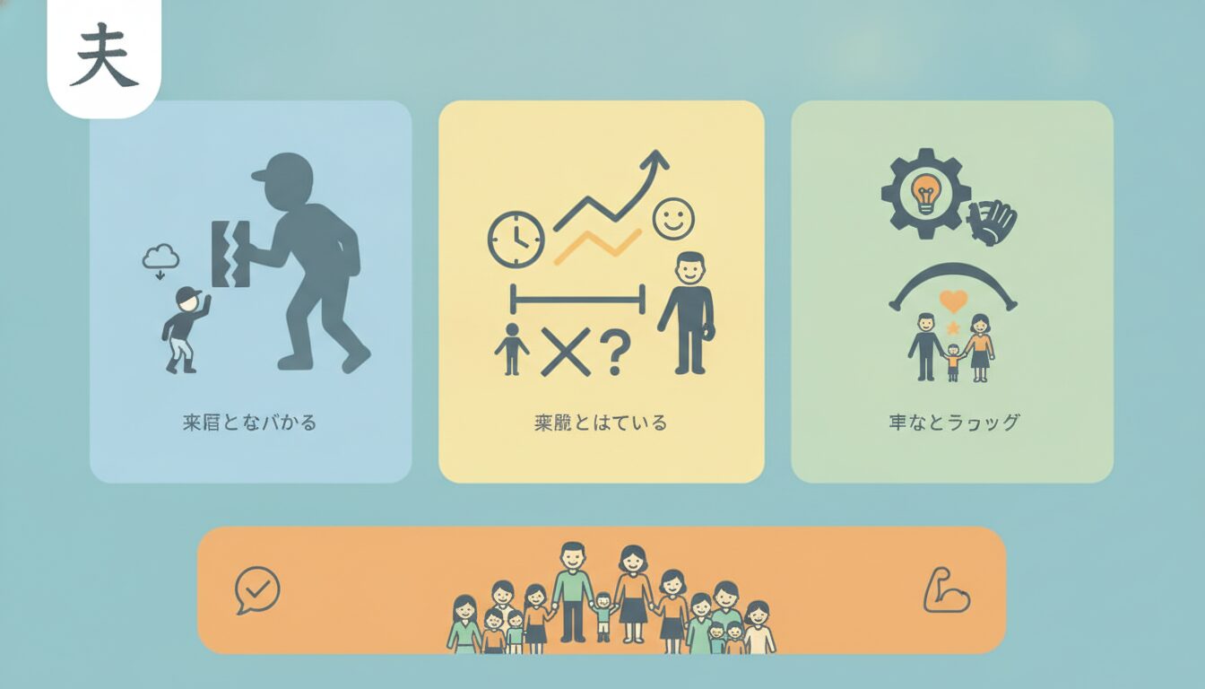 まとめの要点を整理したまとめイメージ (生成AIによるイメージ)