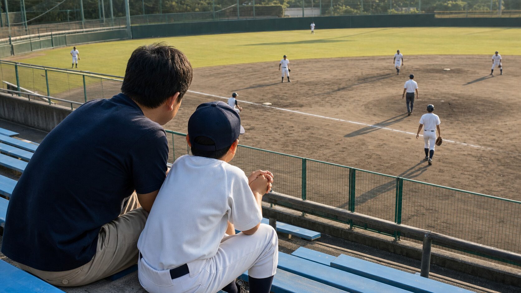 京都国際・西田櫂吏の夏に何が起きたのかを表現した本文前半のイメージ (生成AIによるイメージ)
