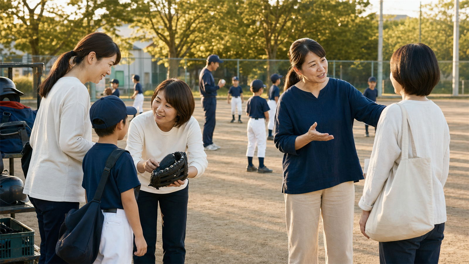 募集担当だけでは変わらない――既存保護者の振る舞いを設計するを表現した本文中盤のイメージ (生成AIによるイメージ)