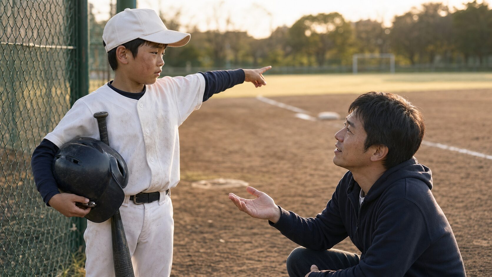「役割があるからいい」で、子どもの悔しさを封じてはいけないを表現した本文中盤のイメージ (生成AIによるイメージ)